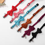 Cute Adjustable Cat Bow Bell Collar - Proshot Bazaar