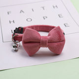 Cute Adjustable Cat Bow Bell Collar - Proshot Bazaar