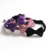 Cute Adjustable Cat Bow Bell Collar - Proshot Bazaar