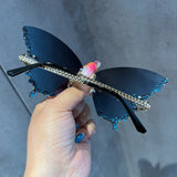 Luxury Diamond Butterfly Sunglasses - Proshot Bazaar