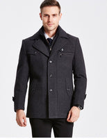 Men's Wool Coat - Men's Clothing - Proshot Bazaar