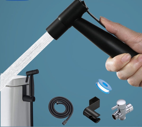 Black Bidet Sprayer Kit - Proshot Bazaar