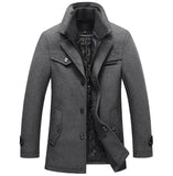 Men's Wool Coat - Men's Clothing - Proshot Bazaar