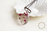 Handmade Natural Dried Flower Necklace - Necklaces - Proshot Bazaar