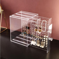 Transparent Jewelry Storage Box - Earrings - Proshot Bazaar