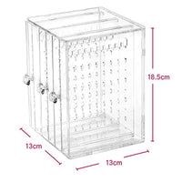 Transparent Jewelry Storage Box - Earrings - Proshot Bazaar