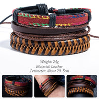 Vintage Charm Leather Bracelet - Bracelets - Proshot Bazaar