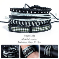 Vintage Charm Leather Bracelet - Bracelets - Proshot Bazaar