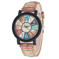 VANSVAR Casual Leather Quartz Watch - Watches - Proshot Bazaar