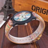 VANSVAR Casual Leather Quartz Watch - Watches - Proshot Bazaar