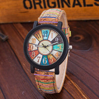 VANSVAR Casual Leather Quartz Watch - Watches - Proshot Bazaar