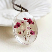 Handmade Natural Dried Flower Necklace - Necklaces - Proshot Bazaar