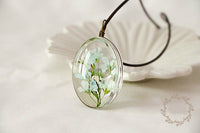 Handmade Natural Dried Flower Necklace - Necklaces - Proshot Bazaar