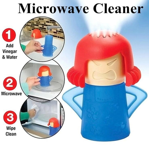Angry Mama Microwave Oven Steam Cleaner - Home & Kitchen - Proshot Bazaar