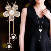 Fashion Zircon Long Necklace - Proshot Bazaar