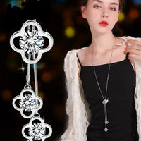 Fashion Zircon Long Necklace - Proshot Bazaar