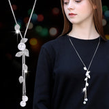 Fashion Zircon Long Necklace - Proshot Bazaar