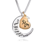 Heart Pendant Mom Necklace - Proshot Bazaar