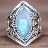 Vintage Silver Stone Ring - Rings - Proshot Bazaar