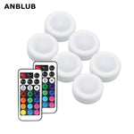 Wireless RGB LED Puck Light with Remote Control - Electronics - Proshot Bazaar