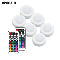 Wireless RGB LED Puck Light with Remote Control - Electronics - Proshot Bazaar