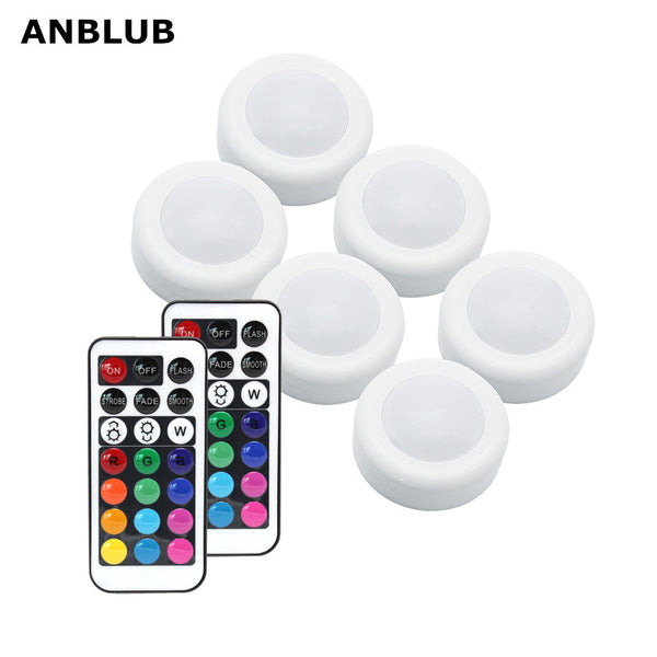 Wireless RGB LED Puck Light with Remote Control - Electronics - Proshot Bazaar