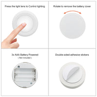 Wireless RGB LED Puck Light with Remote Control - Electronics - Proshot Bazaar
