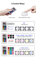 Wireless RGB LED Puck Light with Remote Control - Electronics - Proshot Bazaar
