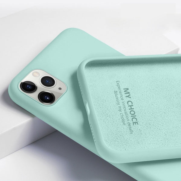 Silicone Case For Apple iPhone 12 Pro SE 2 2020 - Electronics - Proshot Bazaar