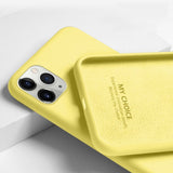 Silicone Case For Apple iPhone 12 Pro SE 2 2020 - Electronics - Proshot Bazaar