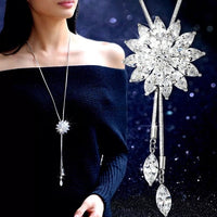 Fashion Zircon Long Necklace - Proshot Bazaar