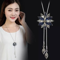 Fashion Zircon Long Necklace - Proshot Bazaar