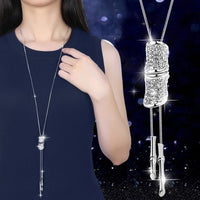 Fashion Zircon Long Necklace - Proshot Bazaar