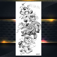 Temporary Water Transfer Tattoo Stickers - Proshot Bazaar