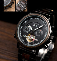 Limited Edition BOBO BIRD Wooden Stainless Steel Automatic Watches - Proshot Bazaar
