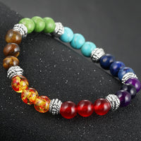 IF ME Fashion Healing Yoga 7 Chakra Bracelet - Bracelets - Proshot Bazaar