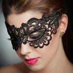 Black Enchanting Lace Eye Mask Hollow Out Women Halloween Mask - Halloween - Proshot Bazaar