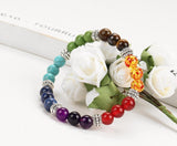 IF ME Fashion Healing Yoga 7 Chakra Bracelet - Bracelets - Proshot Bazaar