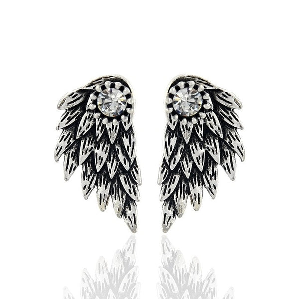 Josbores Gothic Cool Angel Wings Alloy Stud Earrings - Earrings - Proshot Bazaar