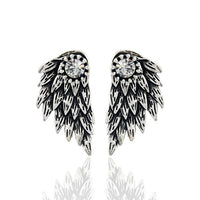 Josbores Gothic Cool Angel Wings Alloy Stud Earrings - Earrings - Proshot Bazaar