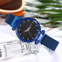 VANSVAR Mesh Magnet Buckle Starry Sky Quartz Watch - Watches - Proshot Bazaar