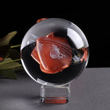 Laser Engraved Solar System Crystal Ball - Home & Kitchen - Proshot Bazaar