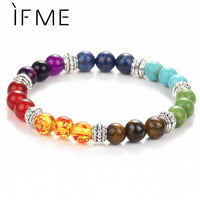 IF ME Fashion Healing Yoga 7 Chakra Bracelet - Bracelets - Proshot Bazaar