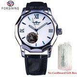 WINNER Royal Diamond Display Design Mechanical Men's Watch - Watches - Proshot Bazaar