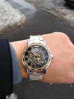 WINNER Royal Diamond Display Design Mechanical Men's Watch - Watches - Proshot Bazaar